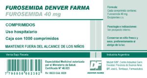 Furosemida 40 mg comp