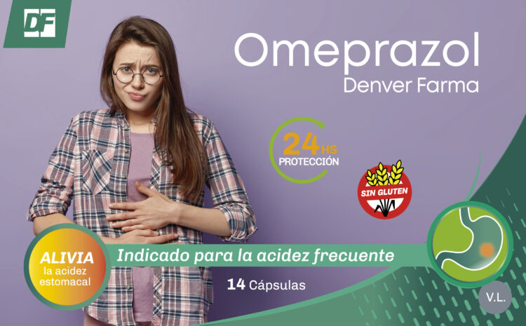 Omeprazol Denver Farma 20 mg VENTA LIBRE