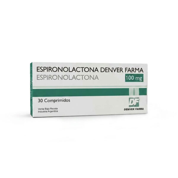 ESPIRONOLACTONA DENVER FARMA 100 mg