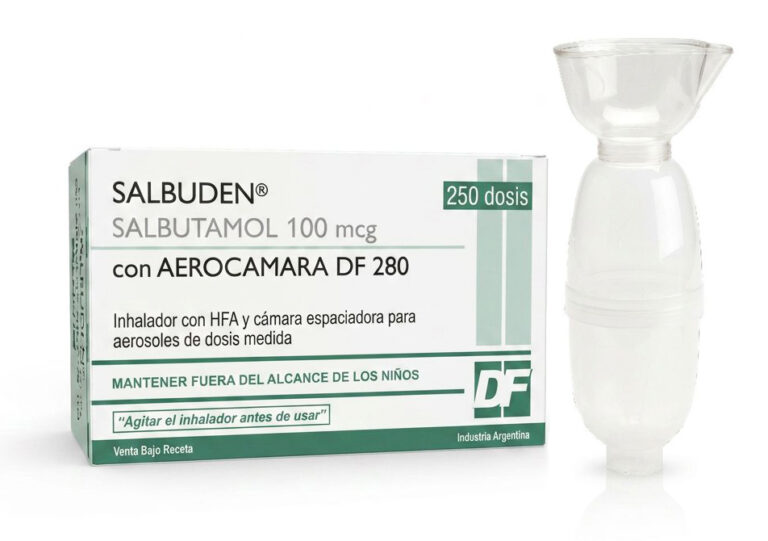 Salbuden con aerocamara